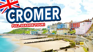 CROMER  A full tour of seaside holiday town Cromer Norfolk [upl. by Imaon]