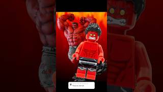 Red Hulk LEGO Minifig MCU [upl. by Schober]