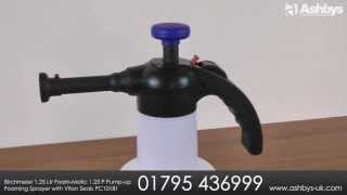 Birchmeier FoamMatic  Foamatic 125 E Pumpup Foaming Sprayer [upl. by Ardnayek]