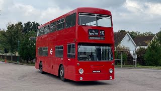 Thrash TLBC  339  Daimler Fleetline CRL6 Park Royal  GHV52N  DM1052 [upl. by Indira906]