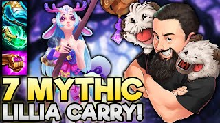 7 Mythic  Lillia in Another Set KENT  TFT Inkborn Fables  Teamfight Tactics [upl. by Sakhuja]