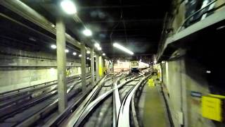 Métro de Montréal  Garage Beaugrand  ligne 1 verte [upl. by Pinchas471]