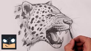 How To Draw a Leopard  Sketch Tutorial [upl. by Leval853]