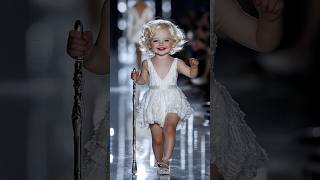 The Epitome of Baby Style on the Runway KidsFashion RunwayShow AIArt YouTubeShorts베이비패션쇼 [upl. by Hanover]