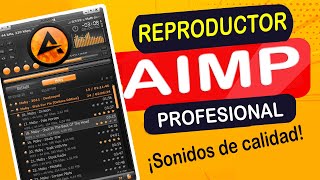 AIMP 2023  El reproductor de audio revelación  como instalar y descargar AIMP skins  20242025 [upl. by Bonaparte]