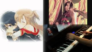 Sword Art Online ED 2  Overfly viola piano ft xclassicalcatx [upl. by Ccasi]