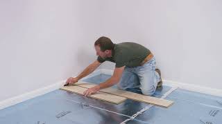 How to Install Laminate Click Flooring [upl. by Viddah]