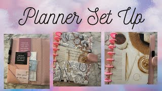 New Planner Set Up  Disc Planner  Janes Agenda [upl. by Booze]