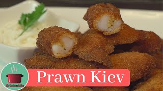 PRAWN KIEV II GARLIC PRAWN CUTLET RECIPE II [upl. by Igig]