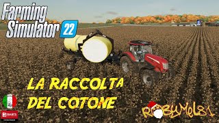 FARMING SIMULATOR 22  ITA  MADE IN USA  29  La Raccolta Del Cotone [upl. by Nosraep]