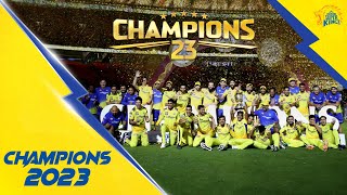 CSK SuperChampions celebrations  IPL 2023 Final  CSKvGT [upl. by Tronna]