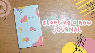 starting a new journal Midori B6 Slim grid 🌷  journal with me first entry ✨ [upl. by Letnuahs164]