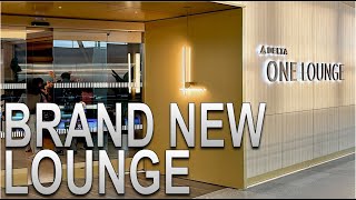 The FIRST DELTA ONE Lounge Has FINALLY Opened in New York [upl. by Aivekahs]