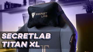 SecretLab Titan XL  TEST  La Chaise Gaming Grand Format [upl. by Nosdivad]