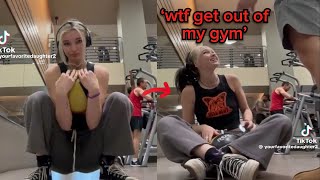 Guy Confronts Only Fans Girl For Filming Videos In The Gym [upl. by Noved765]