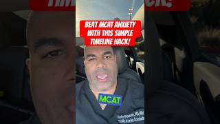 Beat MCAT Anxiety with This Simple Timeline Hack MCATtips Mcat premed testprep [upl. by Jone7]