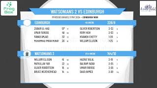 Watsonians 2 v Edinburgh [upl. by Ecidnarb520]