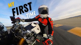 I Documented my First Track Day  2024 Triumph 765 Moto2 [upl. by Odlabso]