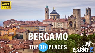 Bergamo Italy  Top 10  Travel Guide [upl. by Kilgore]