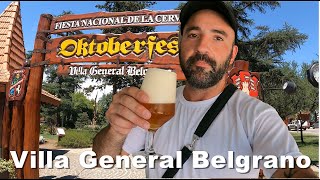 Villa General Belgrano  el PUEBLO CERVECERO de CORDOBA 🍺 [upl. by Agnese]