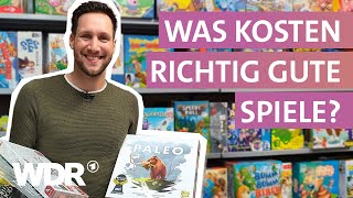 Millionenmarkt Brettspiele So viel geben wir für Spiele aus  Ausgerechnet  WDR [upl. by Merilee741]