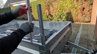 DIY Auto Anhänger Bordwand Aufsatz Erhöhung selber bauen Ladevolumen erhöhen Eigenbau [upl. by Hewe104]