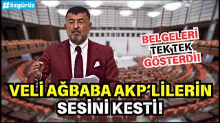 Veli Ağbaba öyle bir konuştu ki AKP sıralarından çıt çıkmadı [upl. by Dwain]