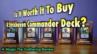 Is It Worth It To Buy A Strixhaven Commander 2021 Deck A Magic The Gathering Product Review [upl. by Hawley441]