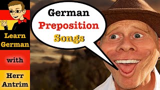 German Prepositions Songs Accusative Dative amp TwoWay Prepositions [upl. by Mirabel685]