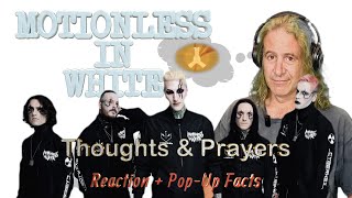 Ep 123 Motionless in White  Thoughts amp Prayers  Reaction  PopUp Facts [upl. by Palocz]