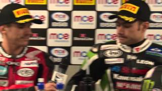 MCE BSB RD1 Datatag Qualifying Press Conference  Silverstone [upl. by Bryan519]