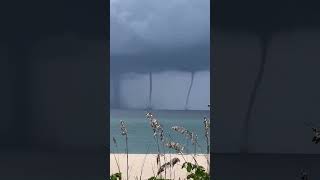 Waterspouts ahead of Hurricane Milton [upl. by Hollyanne648]