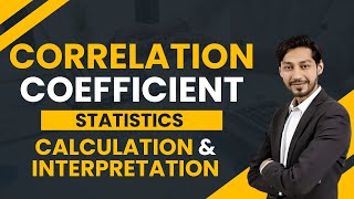 Correlation coefficient Meaning calculation and interpretation  Statistics [upl. by Elodie220]