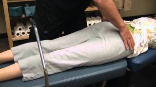 First Time Chiropractor Low Back Adjustment Demonstration by Austin Chiropractic Care [upl. by Shaya]