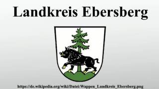 Landkreis Ebersberg [upl. by Margaret446]