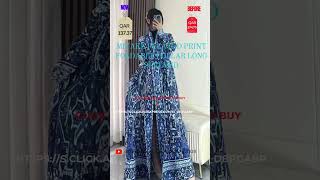 Stylish Womens Miyake Pleated Print Trench Coat for Winter 2024 onlineshopping aliexpress [upl. by Gregor]