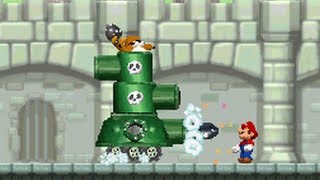 New Super Mario Bros DS 100 Walkthrough  World 6 All Star Coins amp Secret Exits [upl. by Adelbert677]