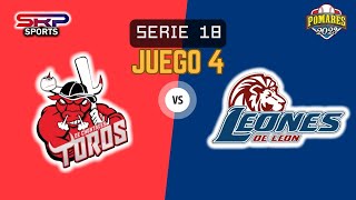 Chontales vs León Juego 4 EN VIVO  Pomares2023 [upl. by Etteiram]