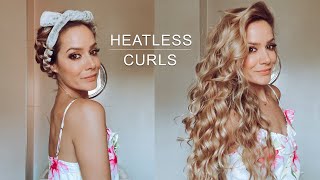 No Heat Loose Curls  Tutorial [upl. by Afinom]