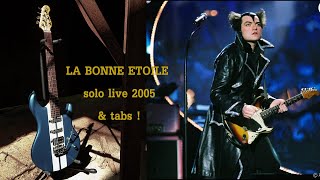 La Bonne étoile M solo guitare live 2005 wtabs [upl. by Jola]