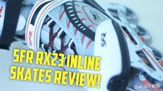 SFR RX23 Inline Skates  Skatescouk Review [upl. by Colman]