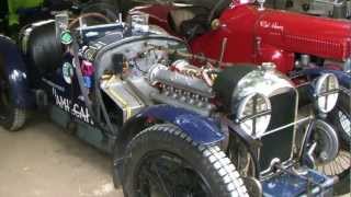 Classic Amilcar at Circuit des Remparts Angouleme Charente France [upl. by Enala]