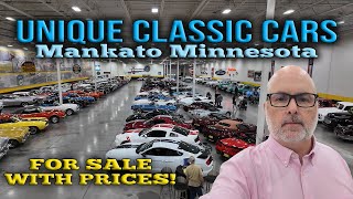 CLASSIC CARS FOR SALE  Unique Classic Cars Lot Walk August 2024  muscle cars  street rods [upl. by Aifos]