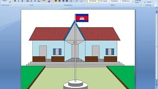 How to draw in Microsoft Word [upl. by Ocsisnarf264]