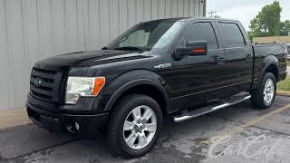 09 FORD F150 FX4 54L V8 4X4 ACCIDENT FREE BLACK STOCK 9KB31768 ford  CARCAFE LLC texas [upl. by Oemac]