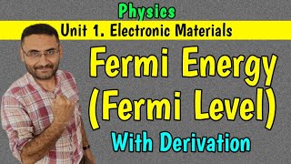 Fermi level Energy Fermi Level Fermi Energy PHYSICS BE  Btech 1st year engineering [upl. by Asilrahc885]