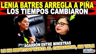 ¡Agarrón entre N Piña y Lenia Batres así se confrontaron en la Suprema Corte Le he dicho N veces [upl. by Norvan7]