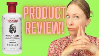 THAYERS Witch Hazel Toner  Honest Product Review  Skincare Routine  Toning Skin [upl. by Cleary]