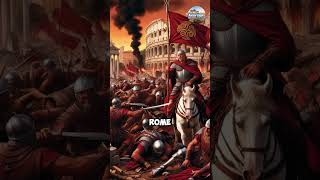 The Sack of Rome by the Visigoths shorts history romanhistory [upl. by Nnyleitak]