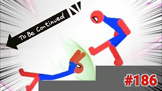 Top Falls  Stickman Dismounting Funny Moments 186 [upl. by Ariamo]